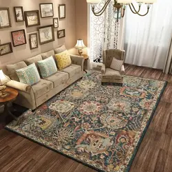 Carpet in a beige living room photo