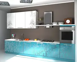 Кухні фасады з малюнкам фота