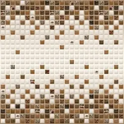 Mosaic Panels In The Bathroom Photo