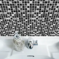 Banyoda Fotoşəkildə Mozaika Panelləri