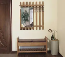 Hallway Made Of Wood Design Photo