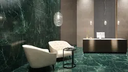 Bath In Green Marble Photo