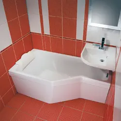 Bathtub with sink photo