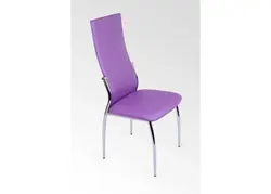 Lilac chairs for the kitchen photo