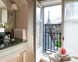 Французские окна на кухне фото