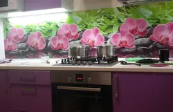 Фартук Для Кухни Орхидеи Фото