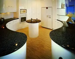 Acrylic stone kitchen photo