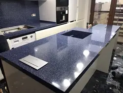 Acrylic stone kitchen photo