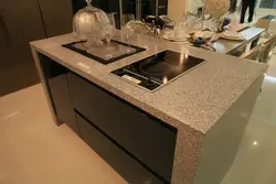 Acrylic Stone Kitchen Photo