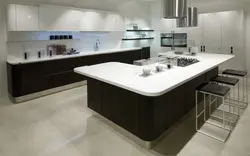 Acrylic stone kitchen photo