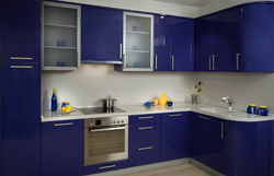 Small kitchens made of MDF photo