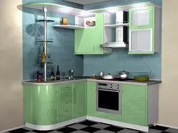 Small kitchens made of MDF photo