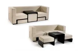 Transformable sofas for the kitchen photo