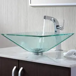 Glass Bathroom Sinks Photo