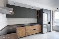 Kitchen Graphite Corner Design Photo