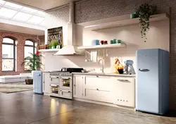 Retro kitchen appliances photo