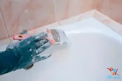 Акриловая краска для ванны фото