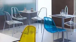 Пластиковые стулья на кухне фото