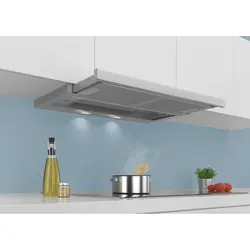 Narrow kitchen hoods photo