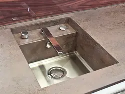 Hidden kitchen sinks photo
