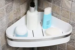 Bathtubs with corner shelf photo
