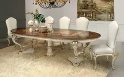 Большие столы для гостиной фото