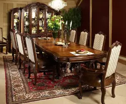Большие столы для гостиной фото