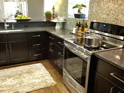 Ошхона Браун Акс Countertop Хокистарӣ