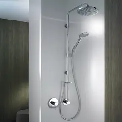 Photo of shower stand in bathroom