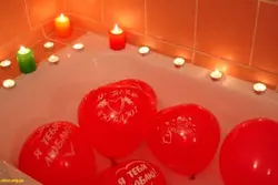Photo In A Bath With Balls