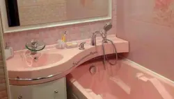 Bathroom sink renovation photo