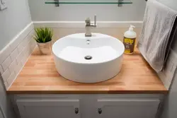 Round bathroom sinks photo