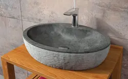 Round bathroom sinks photo