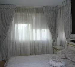 Double tulle for bedroom photo