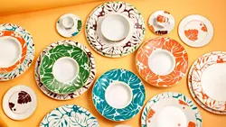 Beautiful plates for the kitchen photo