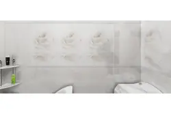 Белые розы в ванной фото