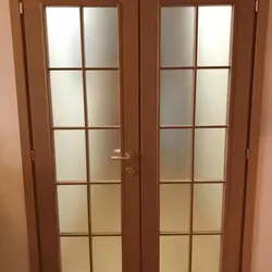 Двойные двери в кухню фото