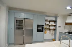 Шкаф Над Холодильником В Кухне Фото