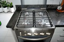 Types of gas stoves for the kitchen photo