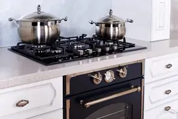 Types of gas stoves for the kitchen photo