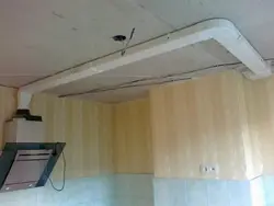 Air duct for kitchen hood photo
