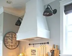 DIY kitchen hood photo