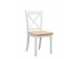 White Wooden Kitchen Chairs Photo