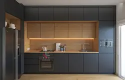Kitchens with narrow upper cabinets photo