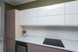 Kitchens with integrated enamel handles photo