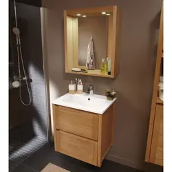 Wooden bathroom cabinets photo