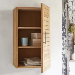 Wooden bathroom cabinets photo
