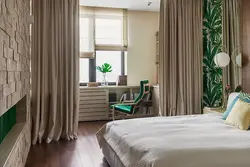 Тюль бамбук фото в интерьере гостиной