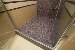 Подиум в ванной для душа фото