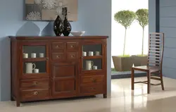 Chest Of Drawers With Display In The Living Room Photo